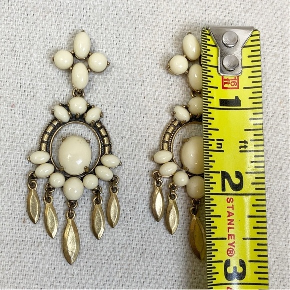 Stella & Dot Havana Pendant Necklace And Earrings Versatile! Convertible VTG - Picture 9 of 15